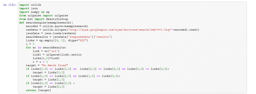 Text Mining Hack: Subject Extraction using Google API