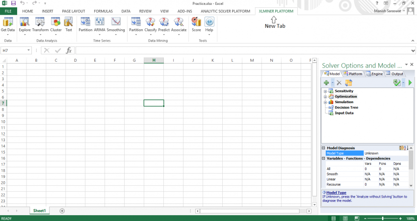 Getting started with Machine Learning | XLMiner MS Excel